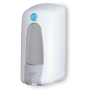 jabonera system push blanca 1l