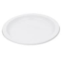 plato blanco llano reutilizable 22cm 120 uds