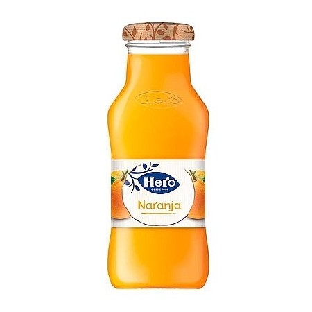 nectar naranja hero 250 ml 24 unds