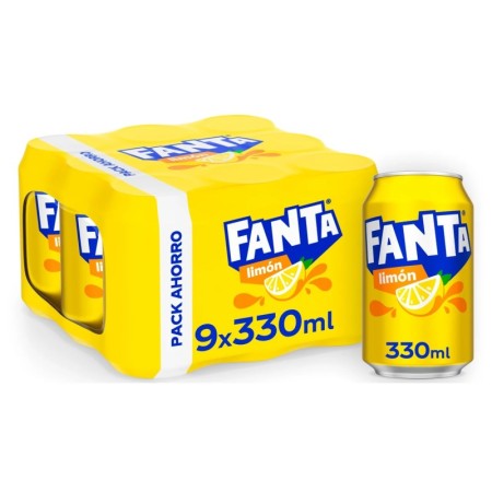 fanta limon lata 330 cc